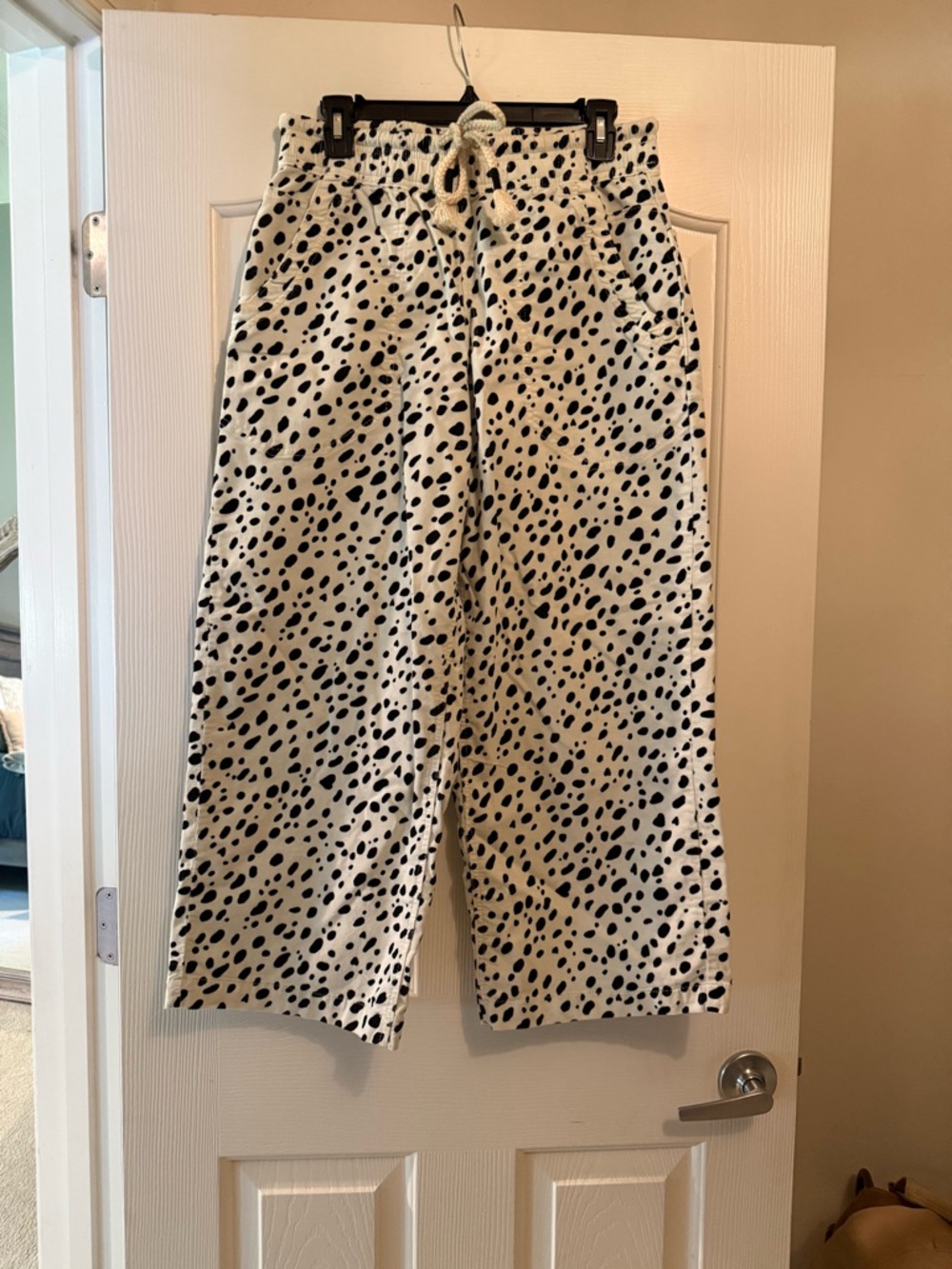Free People / We The Free Easy Peasy Printed Pull-On Cord Jeans